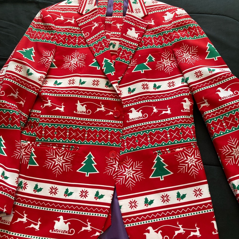 Opposuits Winter Wonderland suit with tie